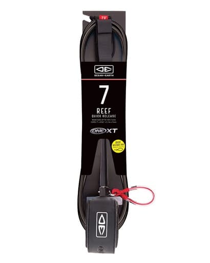 O&E Reef quick release xt 7' one piece leash