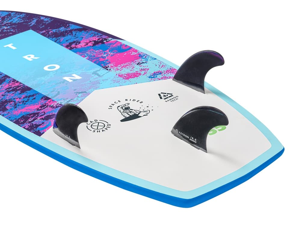 Aztron Space rider wavesurf bamboo wood 55 - vista 8